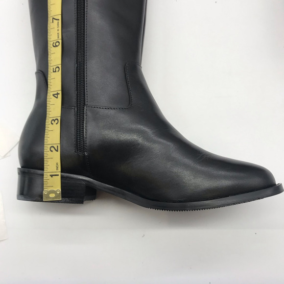 Walking Cradles Womens Meadow Boots Black Block Heels Side Zipper 6.5 New - Picture 5 of 8